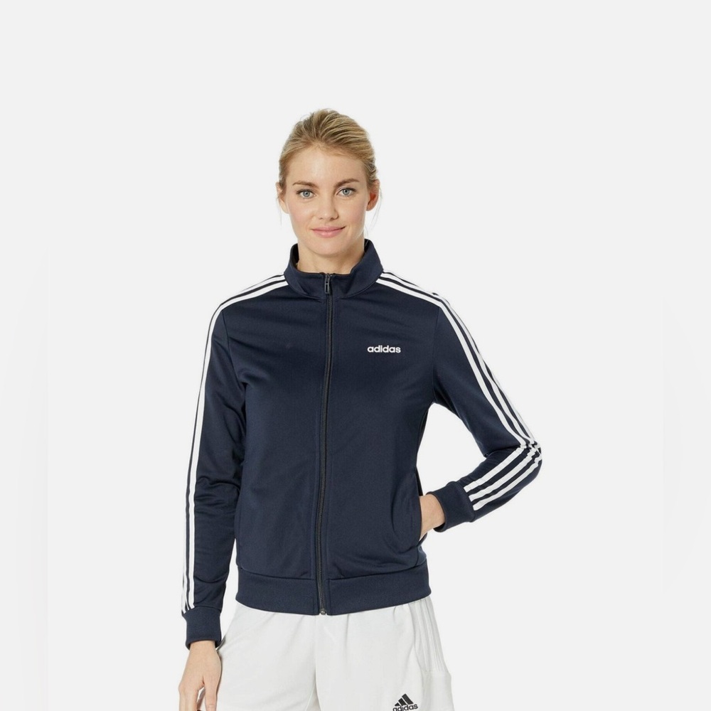 ADIDAS Women's Essentials 3-Stripe Tricot Track Jacket